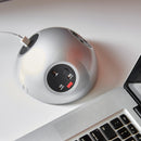 Dams Pluto black on-surface power module with two UK sockets, TUF A&C connector, and USB charger for convenient power access.