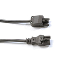Connector Lead Male 3 Pole Connector To Female 3 Pole Connector 1.5M - Black - NWOF
