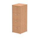 Dynamic Impulse Filing Cabinet in oak wood with multiple drawers for organized office storage.