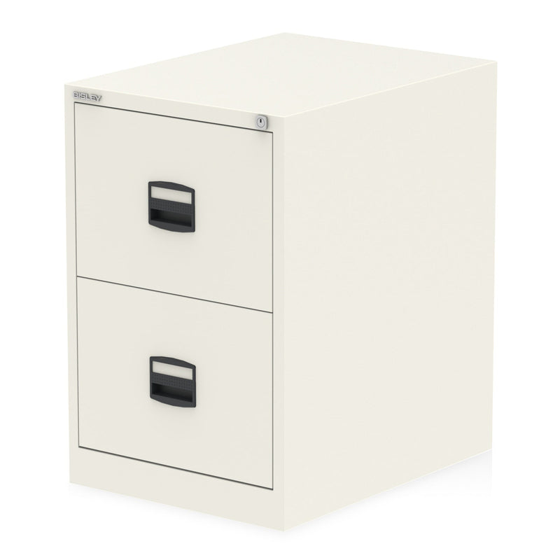 QUBE by Bisley Filing Cabinet - White - NWOF