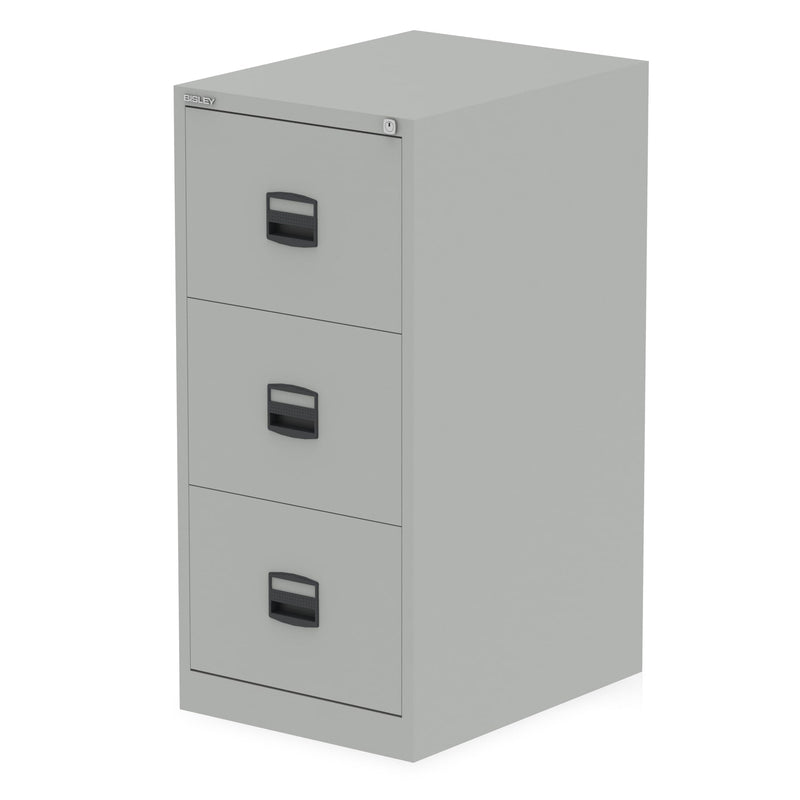 QUBE by Bisley Filing Cabinet - Goose Grey - NWOF