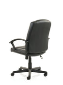 Bella Executive Managers Chair Black Leather - NWOF