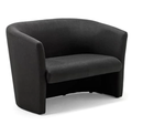 Dynamic Neo Twin Tub Chair with sleek design, featuring plush cushioning and modern black finish.