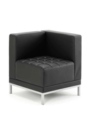 Dynamic Infinity Modular Corner Unit Sofa Chair with plush cushions and modern design for versatile living room seating.