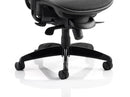 Dynamic Stealth Shadow Ergo Posture black mesh office chair with arms, featuring ergonomic seat and back support.