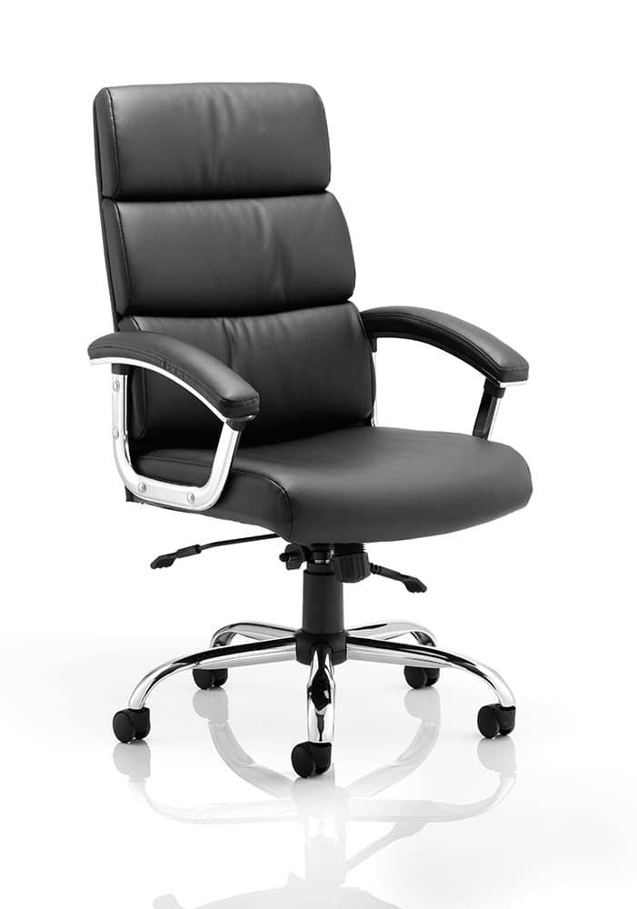 Desire Executive Chair Black With Arms & Headrest - NWOF