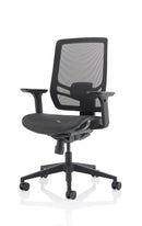 Ergo Twist Chair Black Mesh Seat & Mesh Back - NWOF