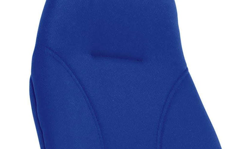 Esme Blue Fabric Posture Chair With Height Adjustable Arms - NWOF