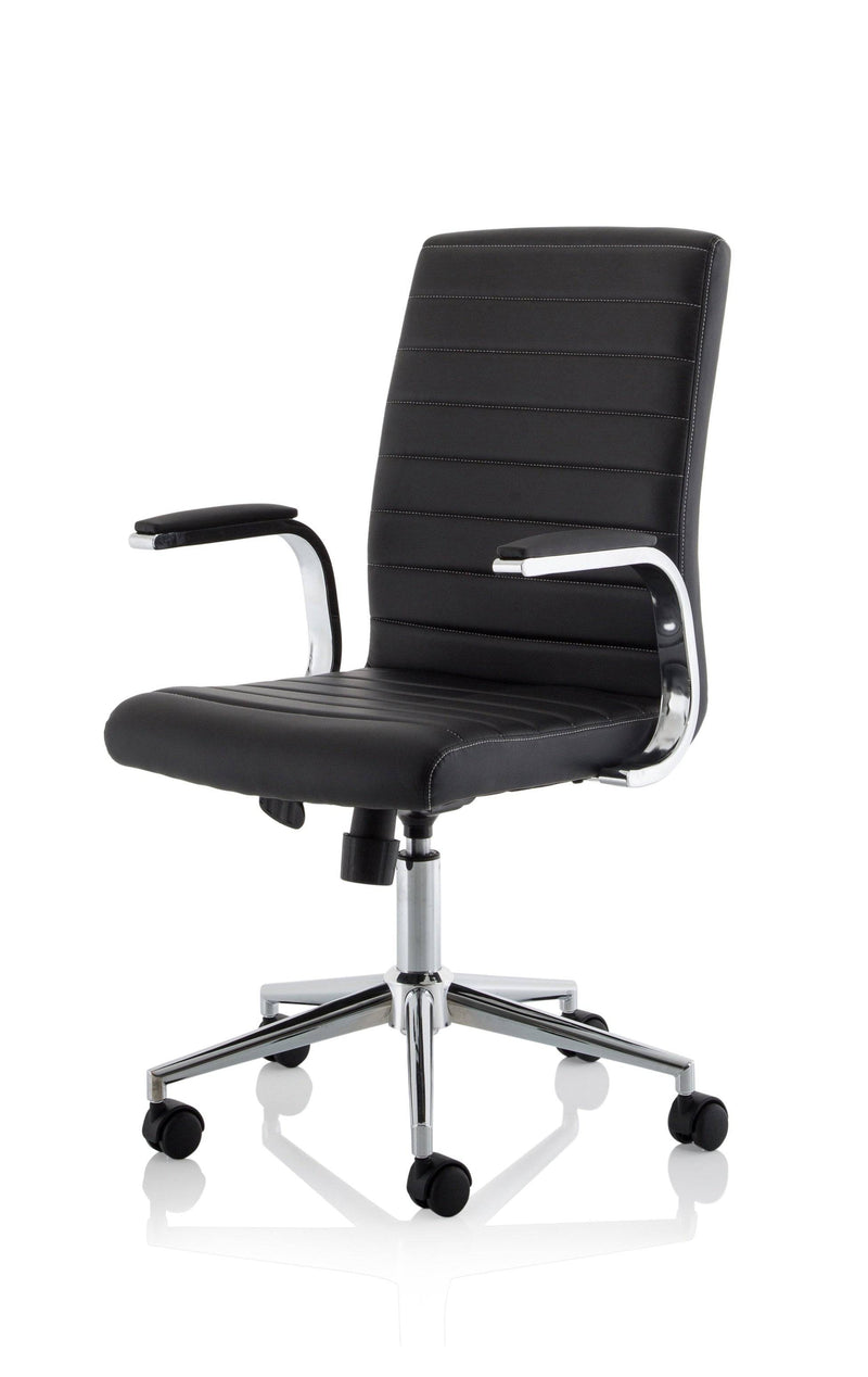 Ezra Executive Black Leather Chair - NWOF