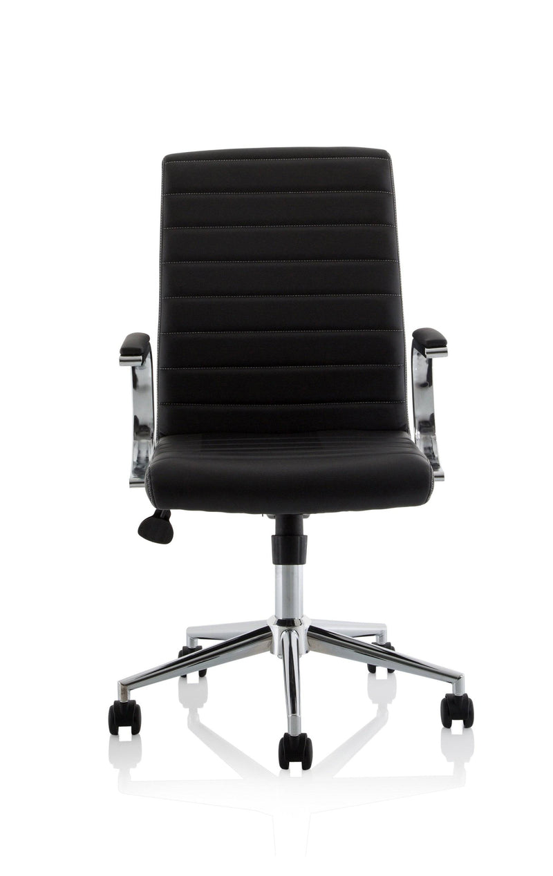 Ezra Executive Black Leather Chair - NWOF