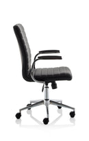 Ezra Executive Black Leather Chair - NWOF