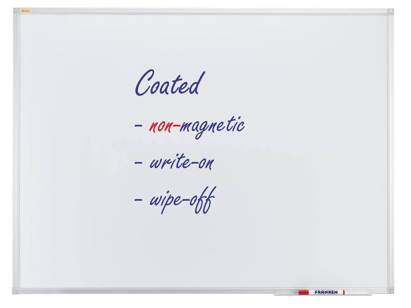 Franken X-tra Line 90 x 60cm Non-Magnetic Whiteboard - NWOF