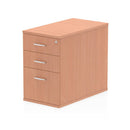 Impulse 800mm Deep Desk High Pedestal Beech - NWOF