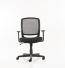Mave Task Operator Chair Black Mesh With Arms - NWOF