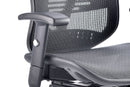 Mirage II Executive Chair Black Mesh With Arms Without Headrest - NWOF