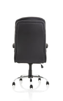 Ontario Black PU Executive Chair - NWOF