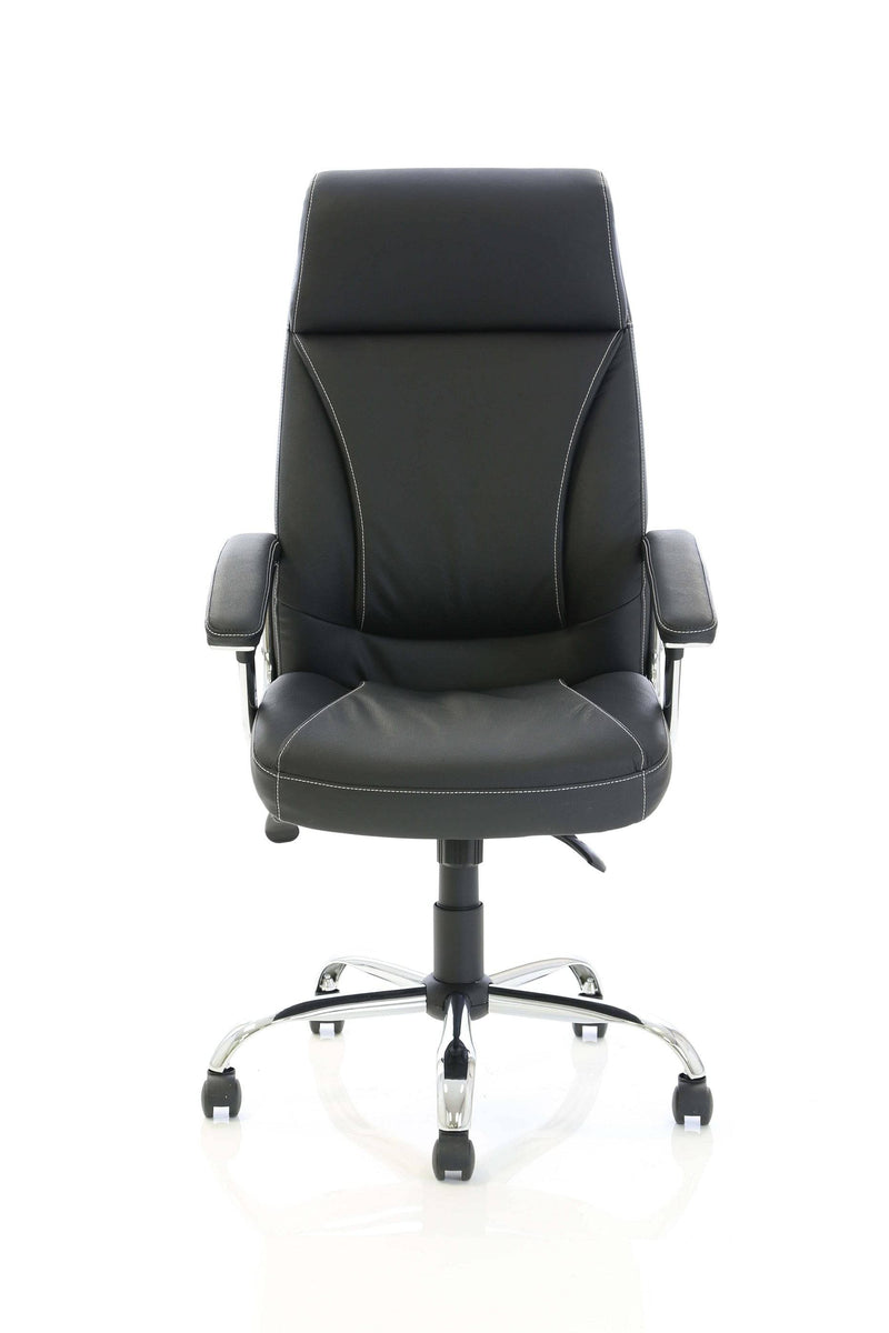 Penza Executive Black Leather Chair - NWOF