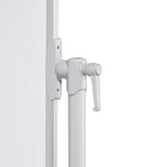 Revolving Whiteboard On Mobile Stand 150 x 120cm Lacquered Steel - NWOF