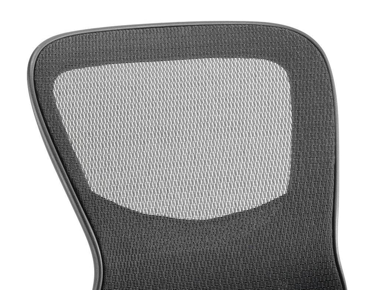 Stealth Shadow Ergo Posture Black Mesh Seat And Back Chair With Arms - NWOF