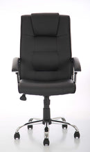 Thrift Executive Chair Black Leather - NWOF
