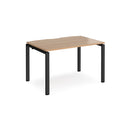 Adapt Single Desk 800mm Deep - Beech - NWOF