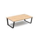 Encore² Modular Large Coffee Table With Black Sled Frame - NWOF