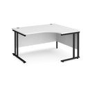 Maestro 25 Ergonomic Desk With Cantilever Leg - White - NWOF