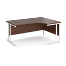 Maestro 25 Ergonomic Desk With Cantilever Leg - Walnut - NWOF