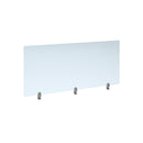 Straight 700mm High Desktop Acrylic Screen - NWOF