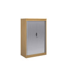 Systems Horizontal Tambour Door Cupboard - Oak - NWOF