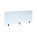 Straight 700mm High Desktop Acrylic Screen - NWOF