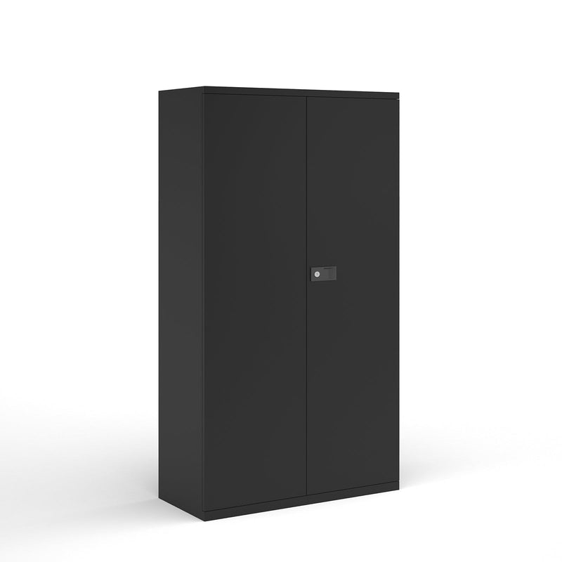 Steel Contract Cupboard - Black - NWOF