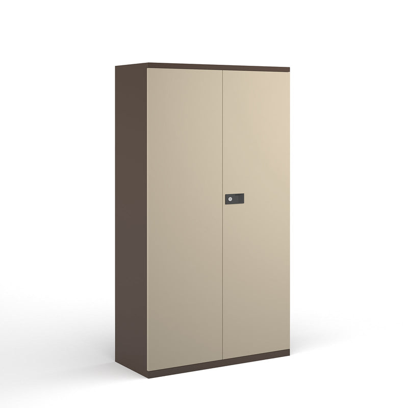 Steel Contract Cupboard - Coffee & Cream - NWOF