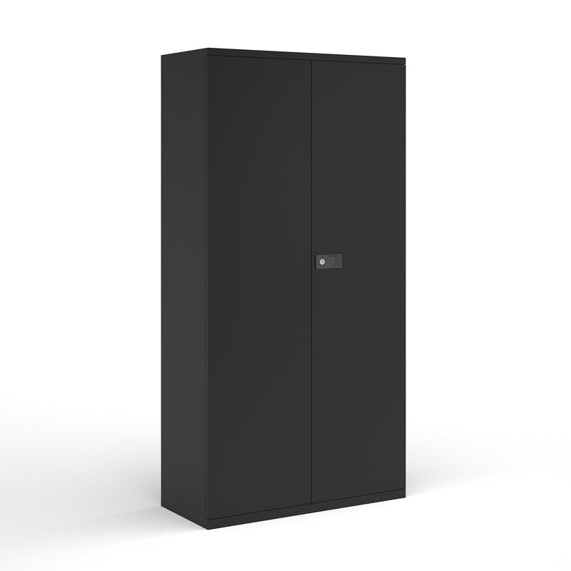 Steel Contract Cupboard - Black - NWOF