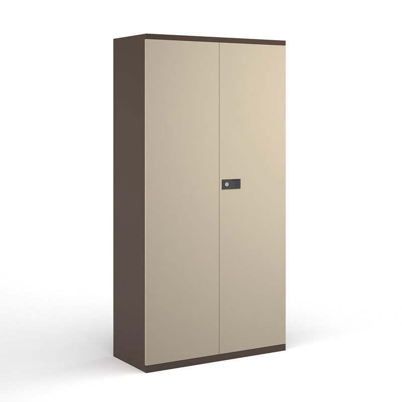 Steel Contract Cupboard - Coffee & Cream - NWOF