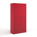 Steel Contract Cupboard - Red - NWOF