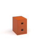 Steel Contract Filing Cabinet - Orange - NWOF