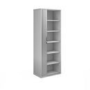 Universal Single Door Tambour Cupboard - White - NWOF