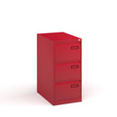 Bisley Steel Public Sector Contract Filing Cabinet - Red - NWOF