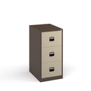 Steel Contract Filing Cabinet - Coffee & Cream - NWOF