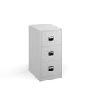 Steel Contract Filing Cabinet - White - NWOF