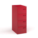 Bisley Steel Public Sector Contract Filing Cabinet - Red - NWOF