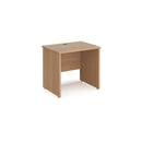 Maestro 25 600mm Deep Straight Desk With Panel End Leg - Beech - NWOF
