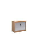 Systems Horizontal Tambour Door Cupboard - Beech - NWOF