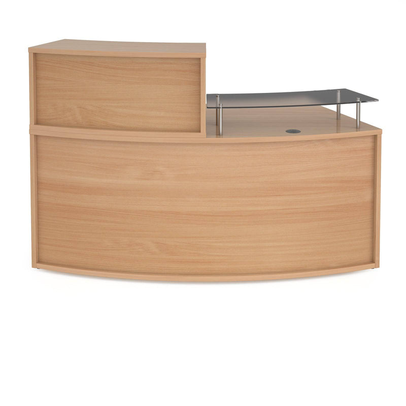 Denver Medium Curved Complete Reception Unit - NWOF