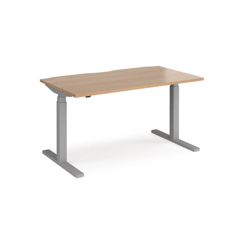 Elev8 Mono Straight Sit-Stand Desk - 1400mm - NWOF