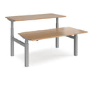 Elev8 Touch Sit-Stand Back-To-Back Desks - 1600mm - NWOF