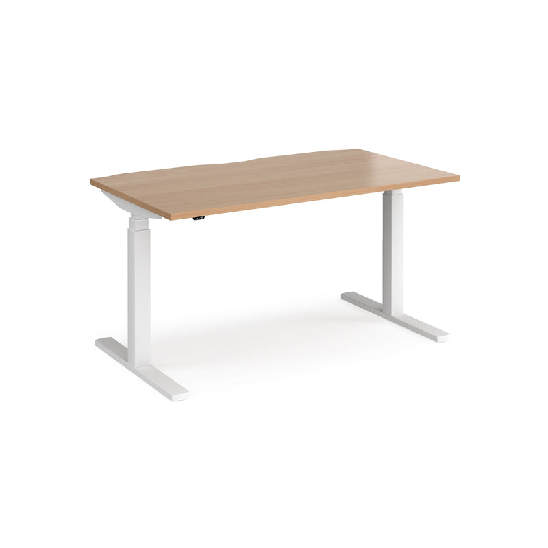 Elev8 Touch Straight Sit-Stand Desk - 1400mm - NWOF