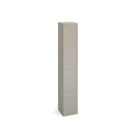 Bisley Lockers With 4 Doors 305mm Deep - Grey - NWOF