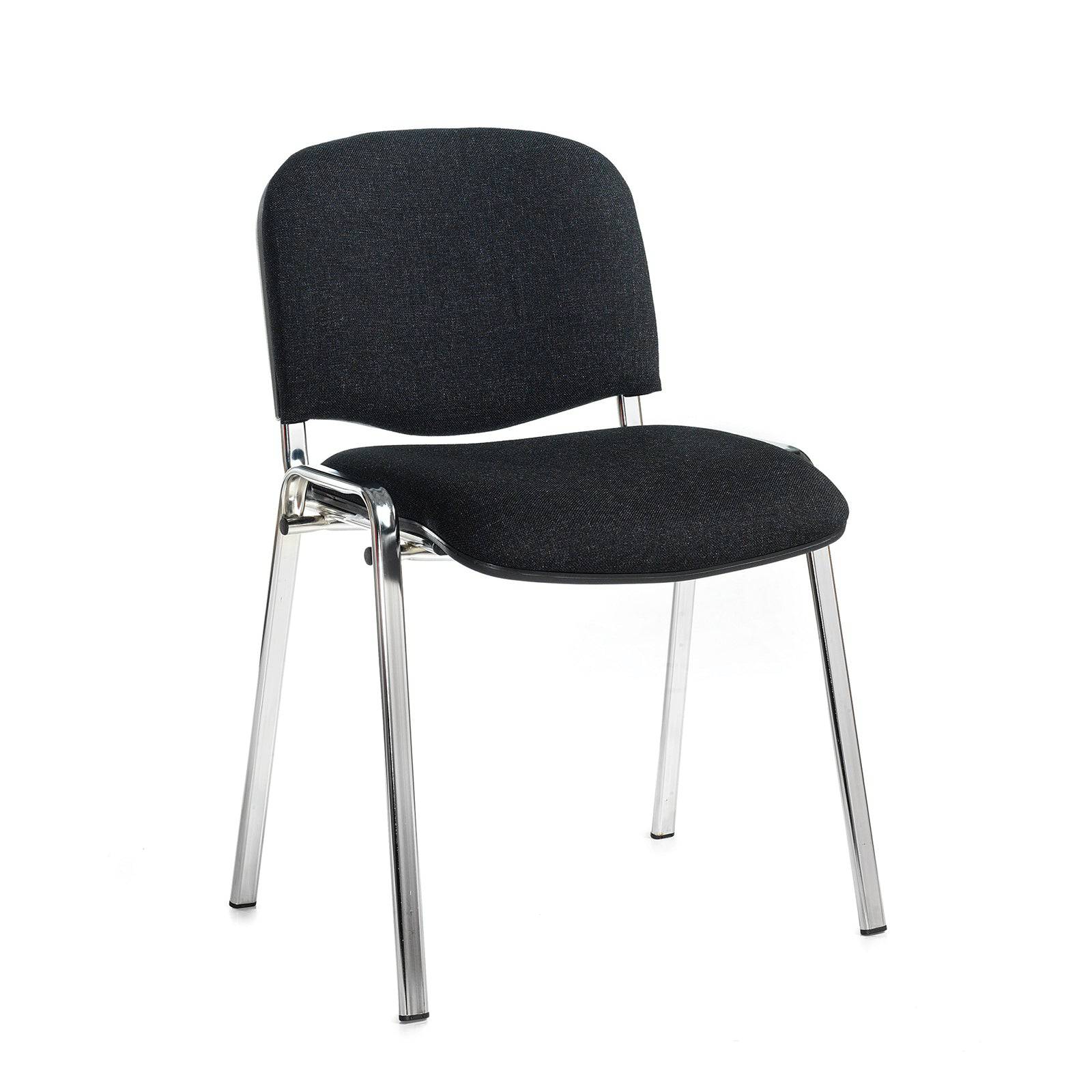 Taurus Stackable Meeting Room Chair With Chrome Frame– NWOF